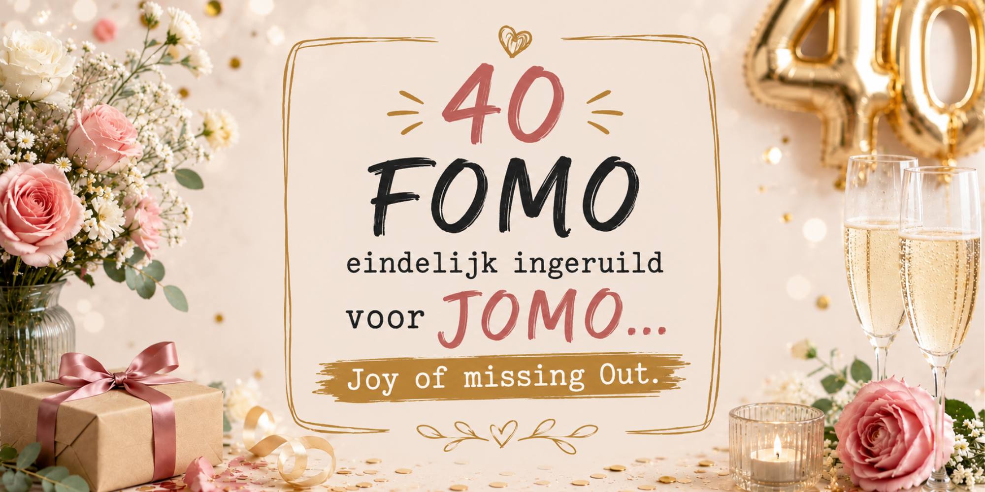 40 jaar Fomo ingeruild voor Jomo