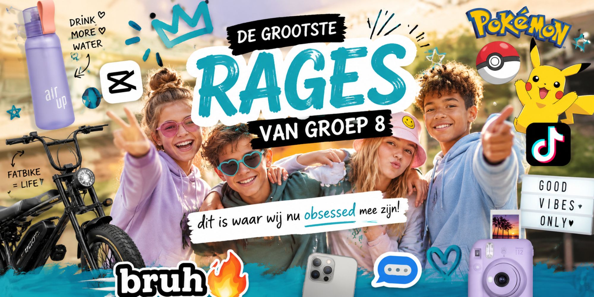 Van TikTok tot Fidget Spinners: de rages van groep 8