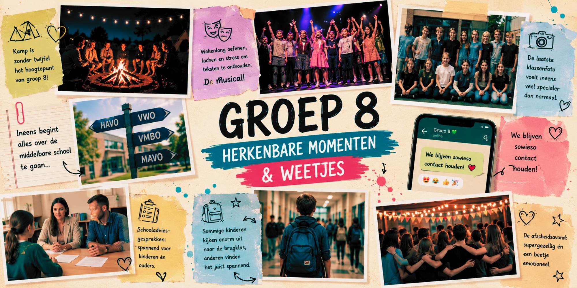 Groep 8: 25 herkenbare momenten en weetjes