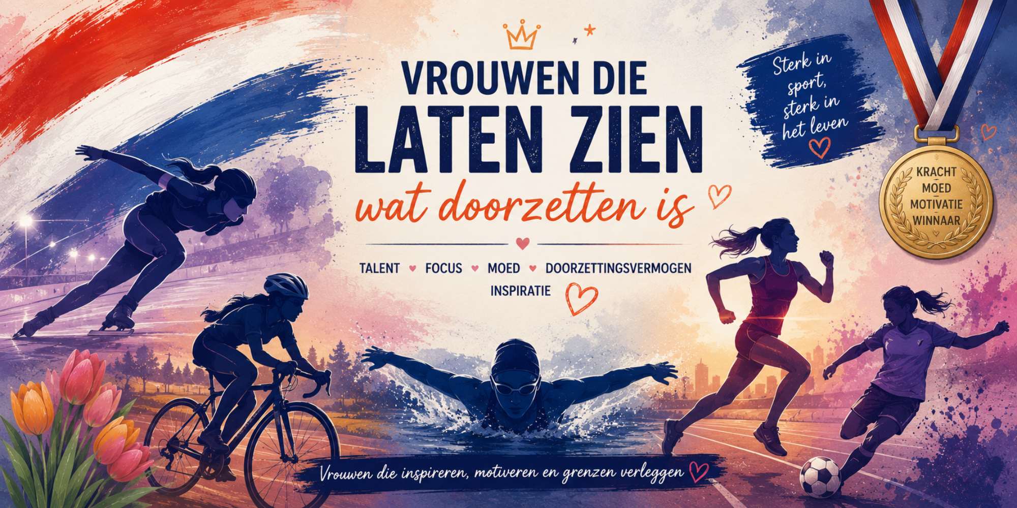 Nederlandse sportvrouwen doorzettingsvermogen inspiratie