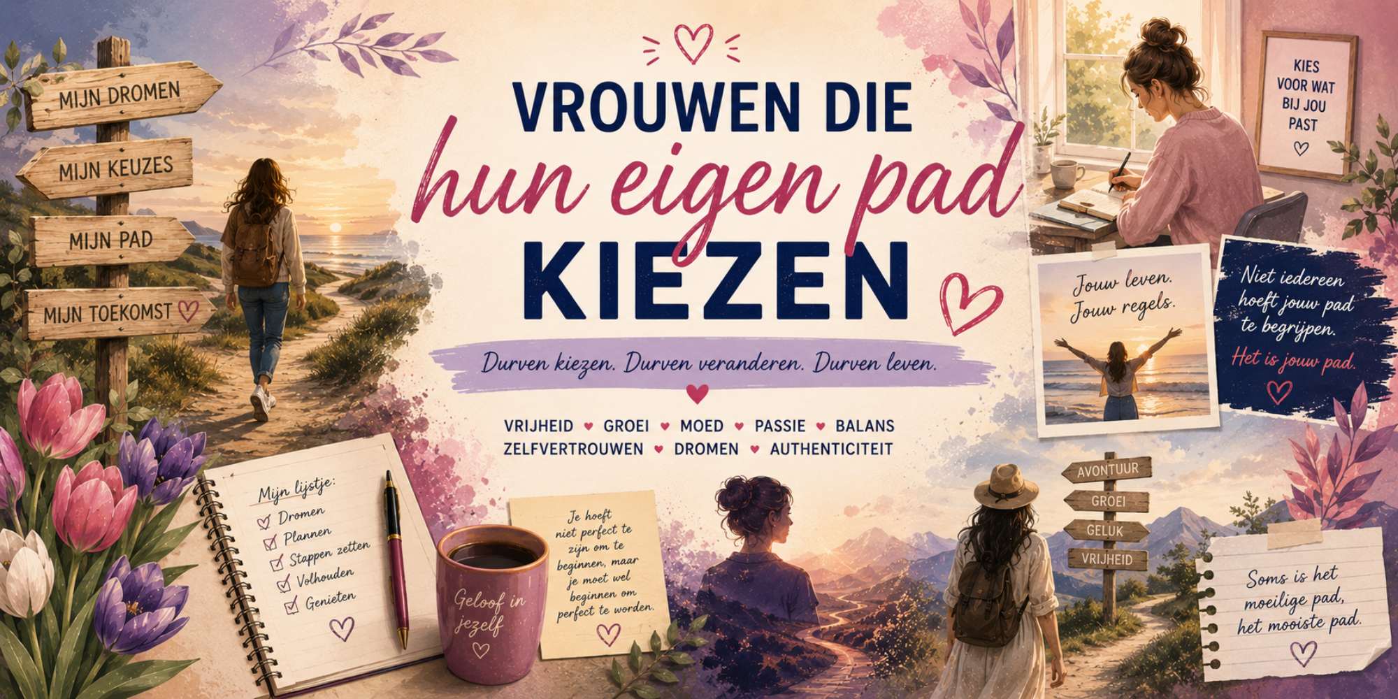 Nederlandse vrouwen die hun eigen pad kiezen