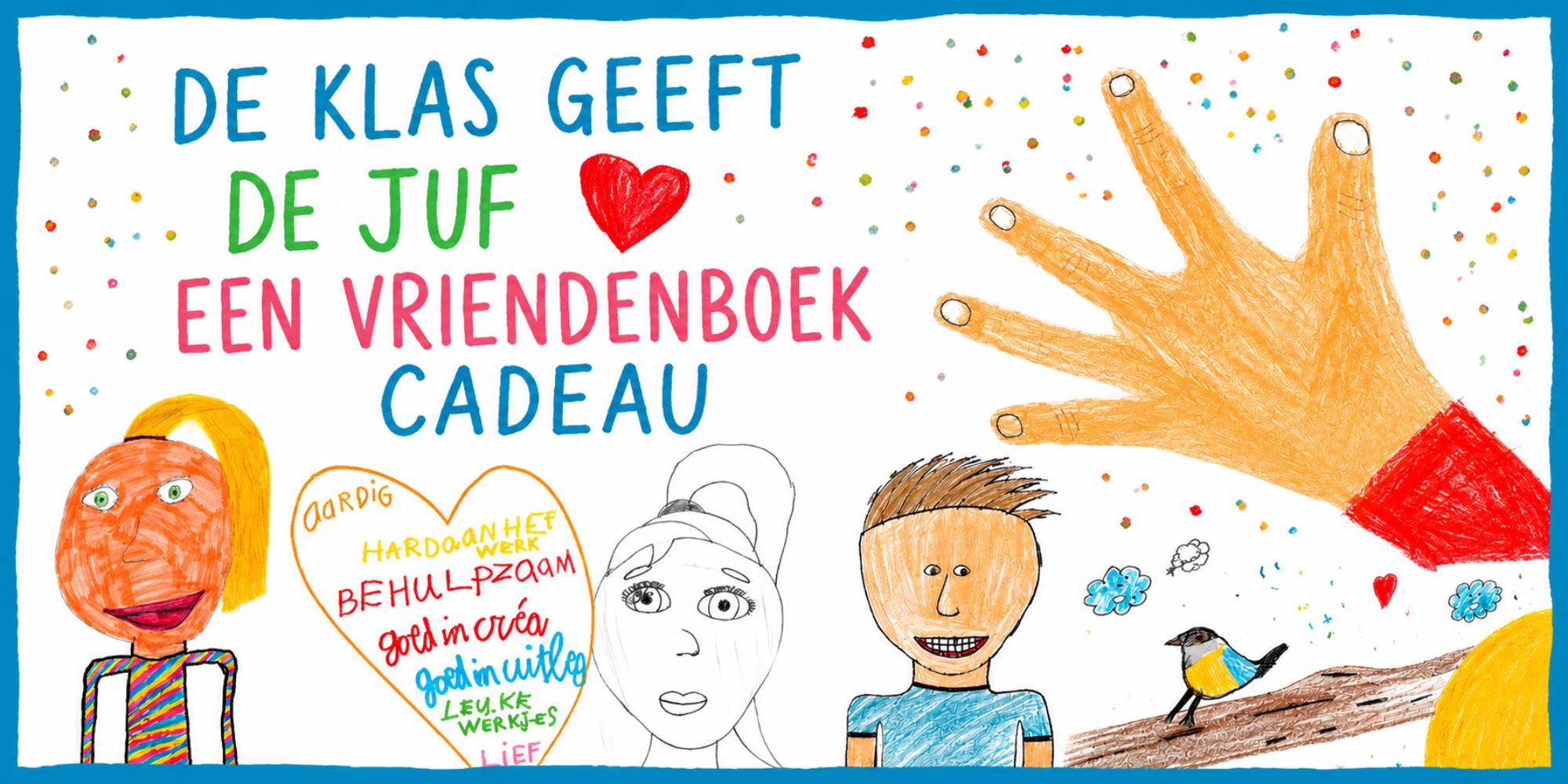 tekeningen in een vriendenboek