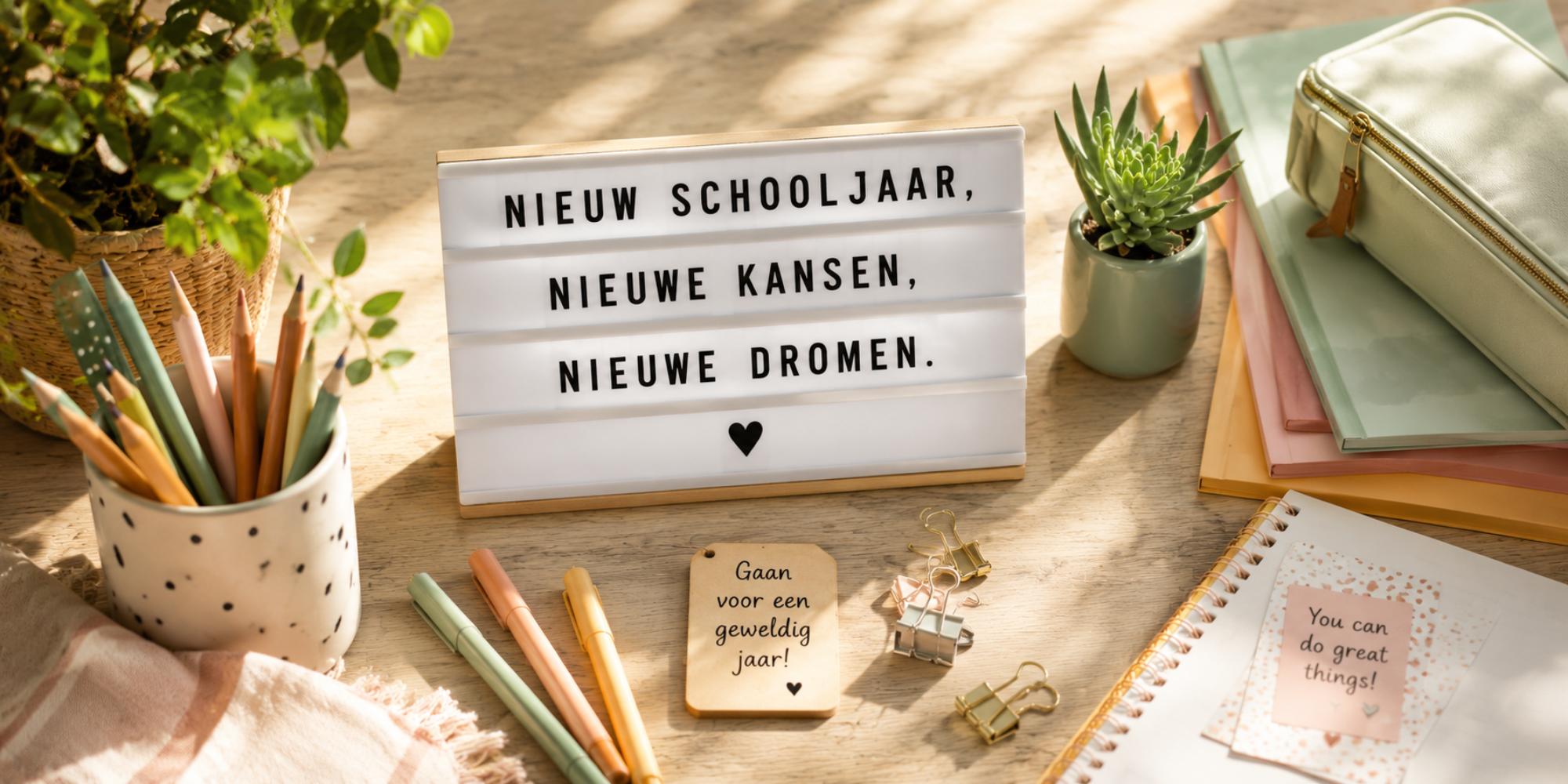 inspirerende quotes voor het nieuwe schooljaar