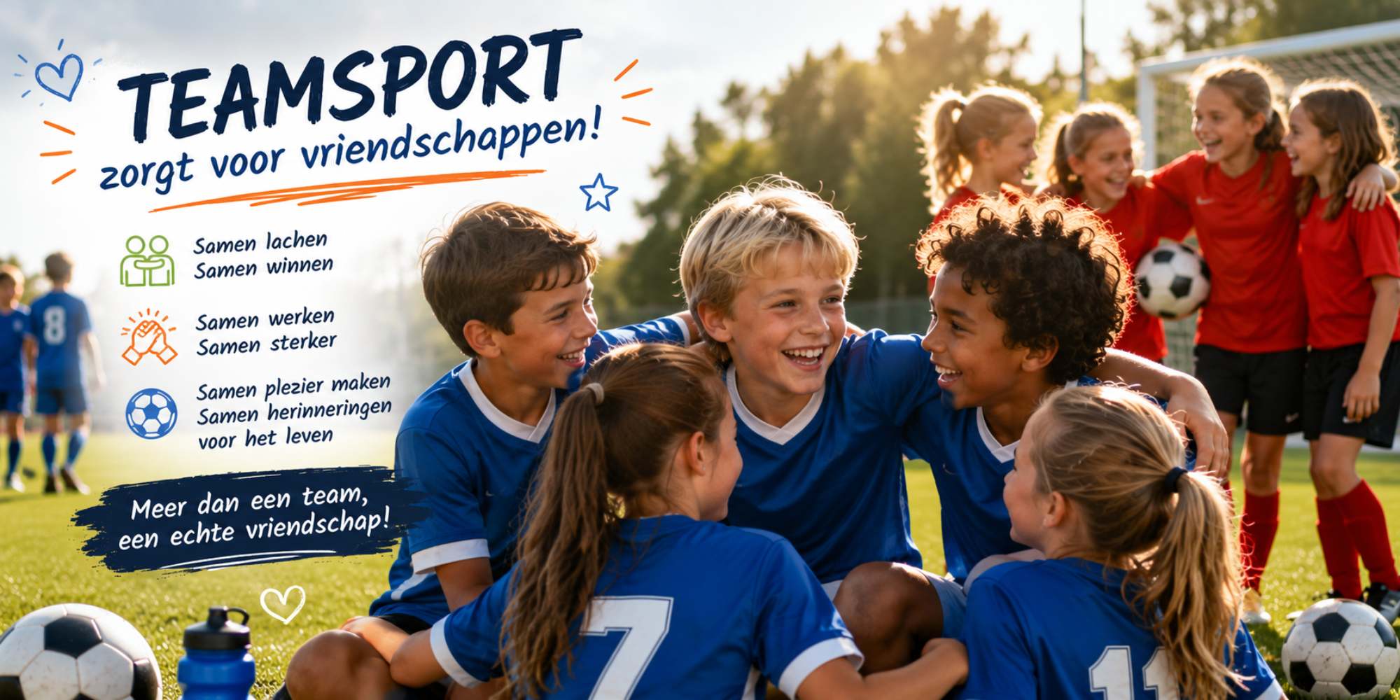 teamsport zorgt voor vriendschappen
