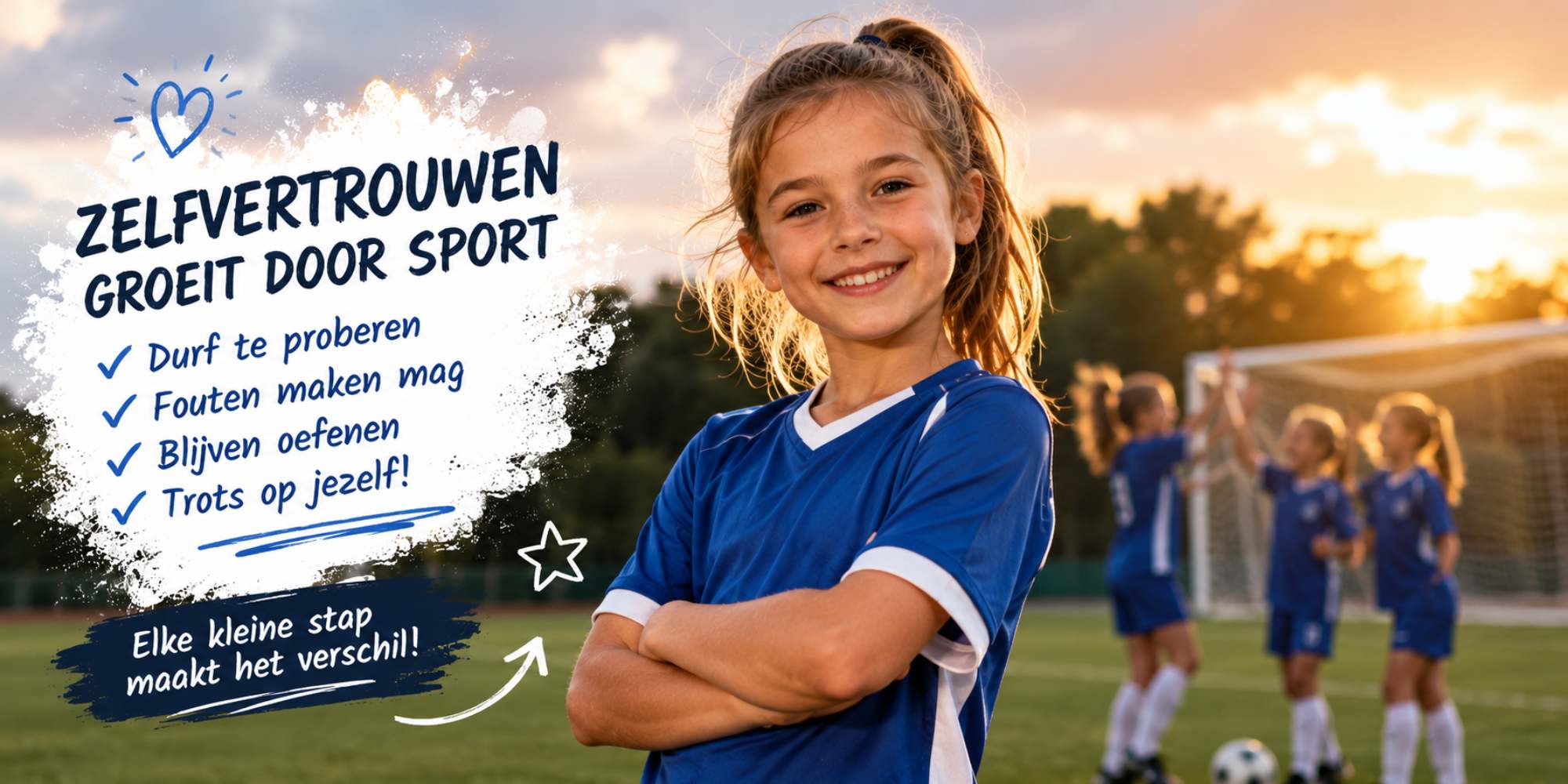 sport geeft zelfvertrouwen