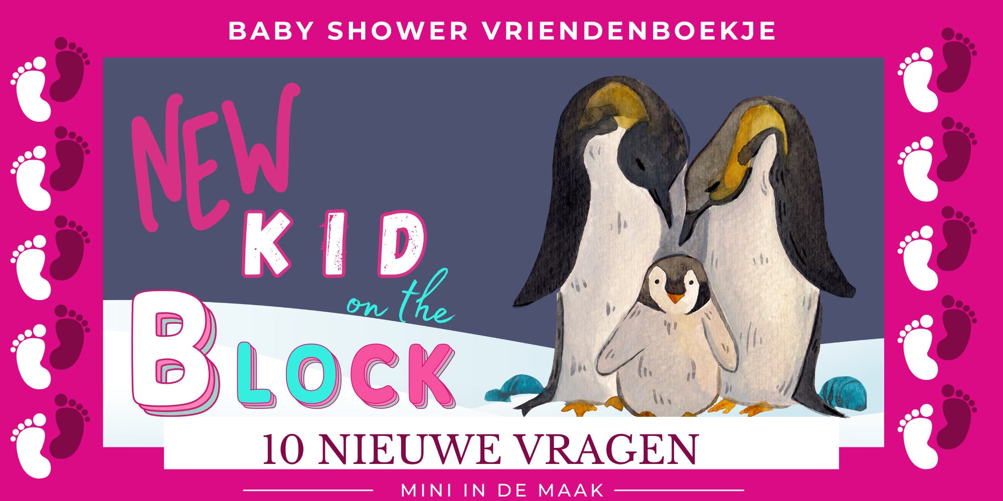 Vragen Vriendenboekje Babyshower