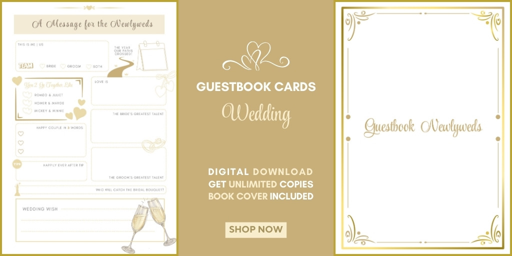 Alternative Guestbook Wedding Great Gift